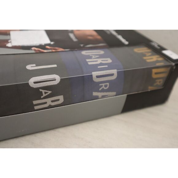 Jordan JM0622-K5X Men Sz S Blk/Gold/Blue Flight Cotton Stretch Boxer Briefs 3-Pk - Picture 4 of 9